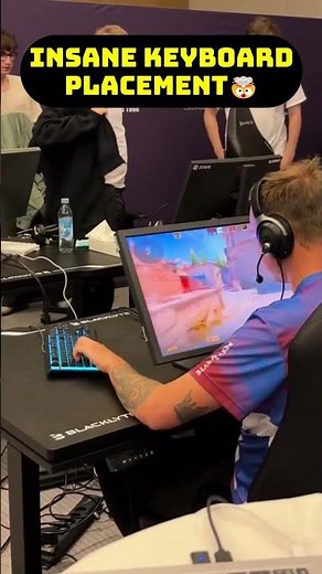 bro invented his own keyboard meta and somehow it works 💀