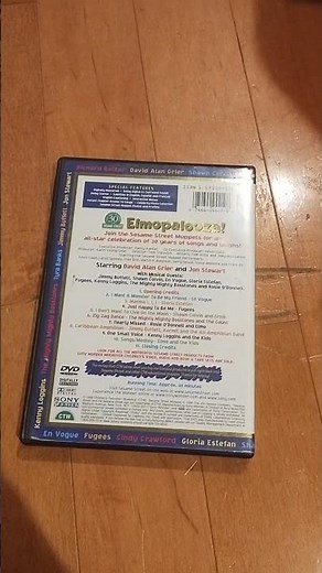 Sesame Street elmopalooza 1998 dvd review