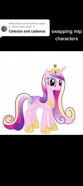 Odpowiadanie użytkownikowi @x._totaal_niet_mirte_.x 🤍💗 #mlp #mylittlepony #cadence #celestia #princess #edit #viral #dc #foryou #fyp #magic