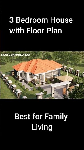 3 bedroom house plans and designs in uganda