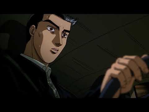 Initial D Third Stage: Bunta Fujiwara passes Kai Kogashiwa (DUB)