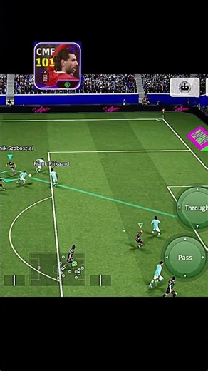 efootball Dominik Szoboszlai best goal #shorts #youtubeshorts #foryou #gaming