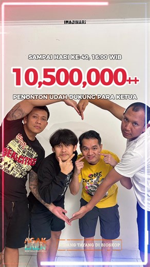 Agak Laen: Pencapaian 10,5 Juta Penonton!