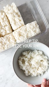Episode 8 of realistic nutrition tips Whether it’s rice or quinoa, freezing leftovers for later not only cuts down on time for future meals, but it also helps prevent waste. Though many people online have talked about the dangers of “fried rice syndrome”, which is a type of food poisoning caused by a bacteria named Bacillus cereus, there is no need to be worried about leftover rice (or any other grain since this can occur in other grains and not just rice)!! Just make sure to not leave your grai