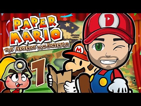PAPER MARIO: DIE LEGENDE VOM ÄONENTOR 🗺️ #1: Auf Schatzsuche in Rohlingen mit 4K HD-Texturen
