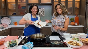 We're frying up cheese curds!