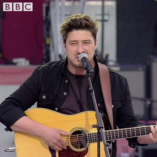 170K views · 2.6K reactions | "Together we will stand and we'll hold your hand." Marcus Mumford opens One Love Manchester with Mumford and Sons 'Timshel.' | BBC Sounds | Facebook