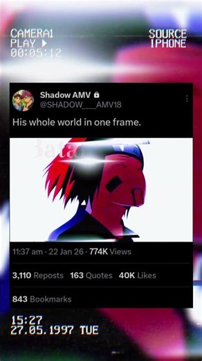 The Moment That Broke Obito Forever 💔 Rin Death