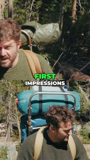 1970s Vs 1925 Camping Hiking, JanSport Backpacks: Epic Gear Upgrade! #shorts