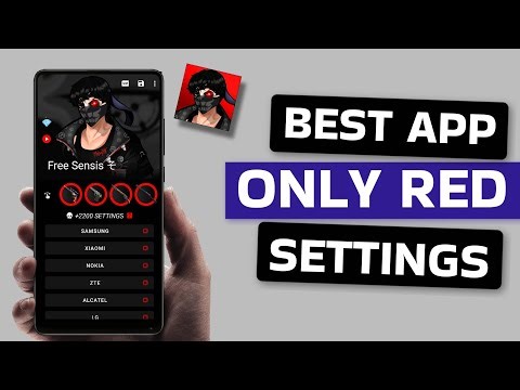 Best Only Red Settings App for Android