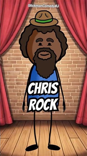 Chris Rock: White Men Losing the Country… To WHO? 😂 Stickman Edition #shorts #comedy