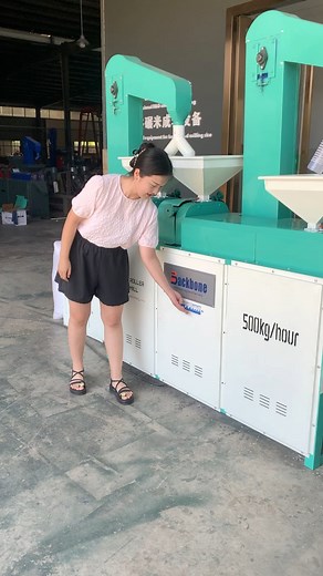 Rice Husking &Hulling Machine ,500~600kg/hr for rice | Mini Rice Mill Machine