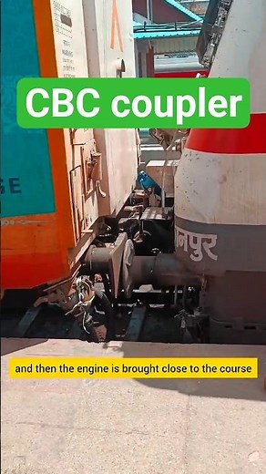 How CBC coupler works /how train coach get connected/train engine and coach connection #cbc #coupler