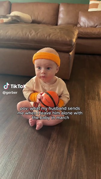 pov: dads in march 🏀 #gerber