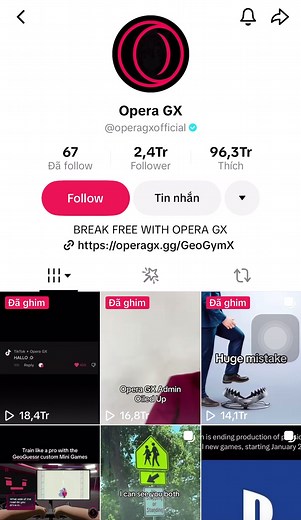 Why opera larping uma musume 😭 😭 #creatorsearchinsight #fyp #viral #operagx