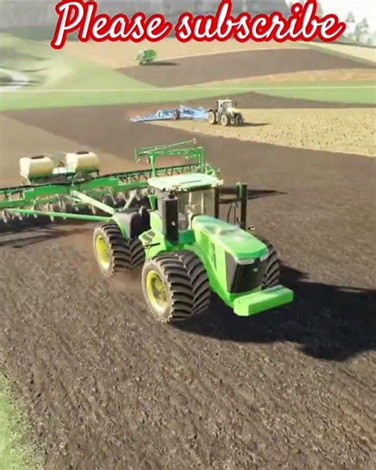 Sowing Grass For Cow Feedings | #fs19 #fs25 #cattlefarm #farmingsimulator #satisfying