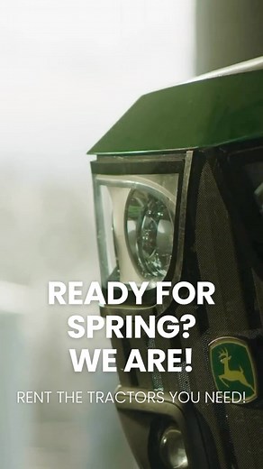 Who’s excited to get back behind the wheel of a tractor for those long, rewarding days in the field?  Spring is just around the corner, and it’s time to gear up for planting season! Whether you’re prepping the soil, planting crops, or tackling big farm projects, we’ve got the tractors you need to get the job done right. Don’t wait—book your tractor rental today and make this season your most productive yet! | Total Rentals | Facebook