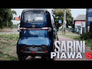 Nowość! Sarini PIAWA S samochód elektryczny z silnikiem 3000W, najmocniejszy Microcar #salon2kolka
