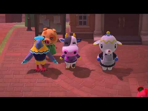 ACNH Villagers Singing and Playing Instruments Compilation #15