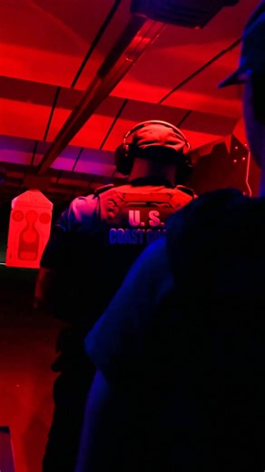 #Friday means low-light shooting, but high coaching standards. 💪🎯 For the U.S. Coast Guard, the mission doesn’t stop when the sun goes down. The Great Lakes District Firearms Marksmanship Coach Training Week featured a low-light shooter and coach training session. These future Firearms Marksmanship Coaches focused in on precision in low-light conditions, learning how to sharpen shooters and prepare them for any environment. This type of training builds operational preparedness, maintaining our