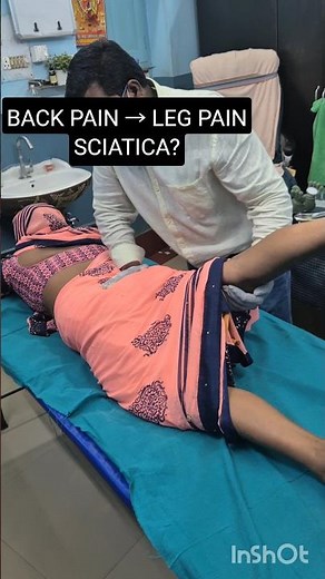 Lower Back Pain, Sciatica & Leg Pain | Bending & Sleeping Pain #doctor #reels #armsling #headcrab