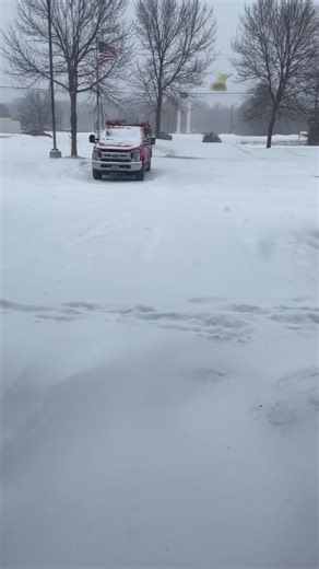 Shrek Character Flying in Snowy Winter Scene