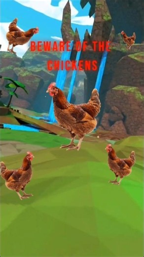 Beware of the chickens!!! #ug #foryou #gorillatag #famous #targetaudience