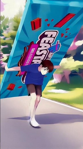 Mr Beast cartoon anime running🏃‍♂️ ‪@MrBeast‬ #kidsvideo #shorts #child #shortsforkids