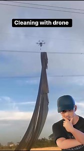 2M views · 5.4K reactions | Flame-Throwing Drones Are Being Used To Clean Power Lines. #drone #technology #machine #creative #flame #Dangerous #foryoupagereels | JM Zakaria | Facebook