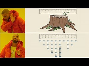 How to Use Beads and Strings to Find the Diameter of a Tree