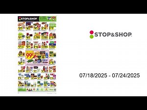 Stop & Shop Weekly Ad - 07/18/2025 - 07/24/2025