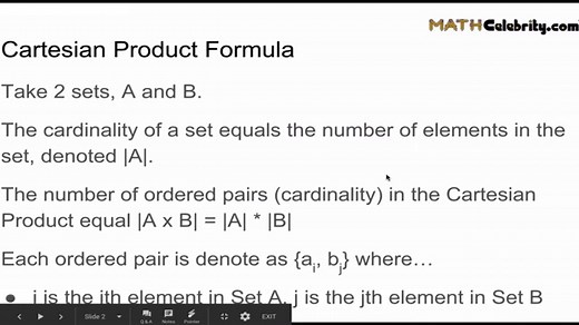 Cartesian Product Calculator