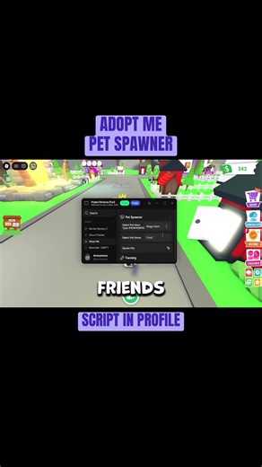 👀 Adopt Me Script Highlight – Pet Spawner #roblox #adoptmescript #adoptme