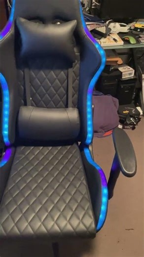 My gaming chair has RGB!