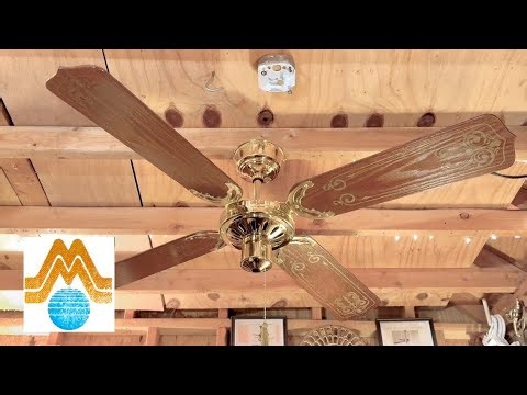Moss “Tropical Breeze Deluxe” Ceiling Fan