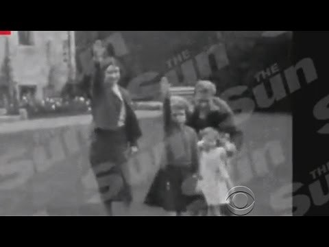 Film shows Queen Elizabeth giving Nazi salute as a child