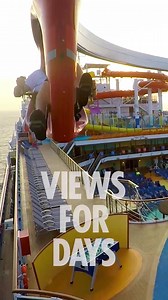 2.2M views · 2K reactions | Say hello to the SkyRide. It’s powered by your feet and your childhood dreams. But mostly your feet. LIKE if you’d ride this. | Carnival Cruise Line | Facebook