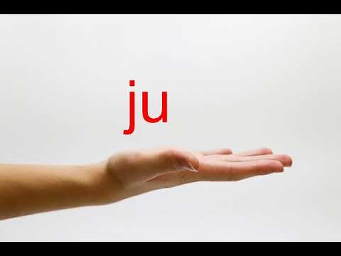 How to Pronounce ju - American English
