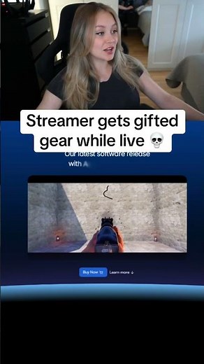 RUST streamer gifted gear while live 💀😭 #rust