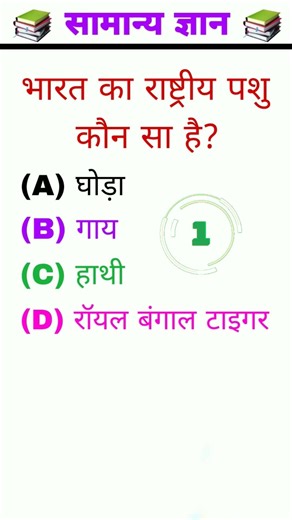 India Ka Rashtriya Pashu Kaun Sa Hai?#Shorts