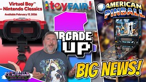 Arcade1Up NY Toy Fair reveals and pinball highlights