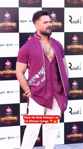 To make Khesari Lal Yadav win, give lots of love to MX Player, Battleground Season 2 #viralvideo