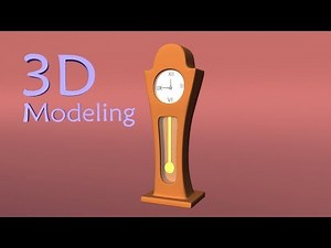 Autodesk Maya _ 3d Modeling Stylized Clock in Autodesk Maya