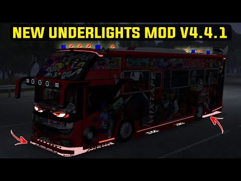 BUSSID UNDERLIGHTS ANIMATION MOD V4.4.1