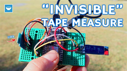 Ultra-Precise Electronic Tape Measure | UWB Time of Flight Sensor