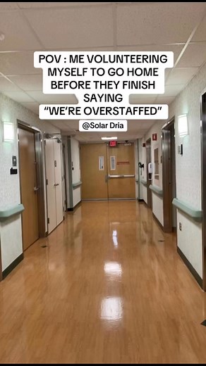 Overstaffed?” As if this ever happens 😂🏃🏾‍♀️💨 #fyp #raysrawexperience #cnalife #cnasoftiktok #nursesoftiktok #cnaproblems #cna #healthcare #nursing #cnahumor #cnastruggles #cnajokes #solardria | Solar Dria