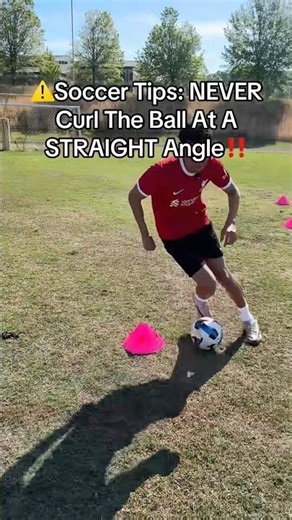 ⚠️Soccer Tips To CURVE Soccer Ball‼️#soccer #football