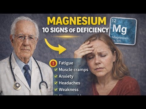 ⚠️ 10 Warning Signs You’re LOW on Magnesium — Most People Miss #3!