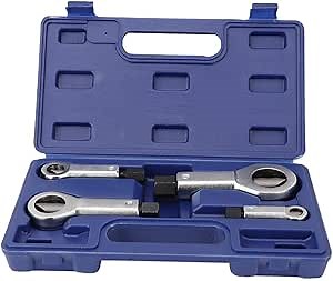 Metal Nut Splitter Cracker, 4Pcs 9-27mm Manual Pressure Nut Remover Extractor Tools
