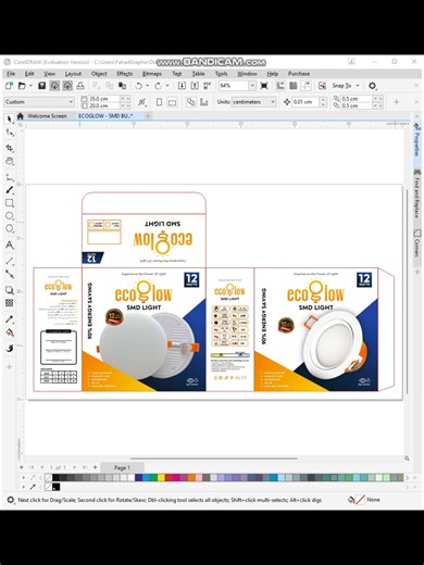 LED BULB Box Design Corel OEM Version #chatgpt #bannerdesign #fahadgraphix #creatorsearchinsights #fyp